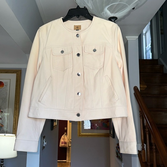 Lauren Ralph Lauren Jackets & Blazers - Lauren Ralph Lauren Leather Jacket Sz 14P